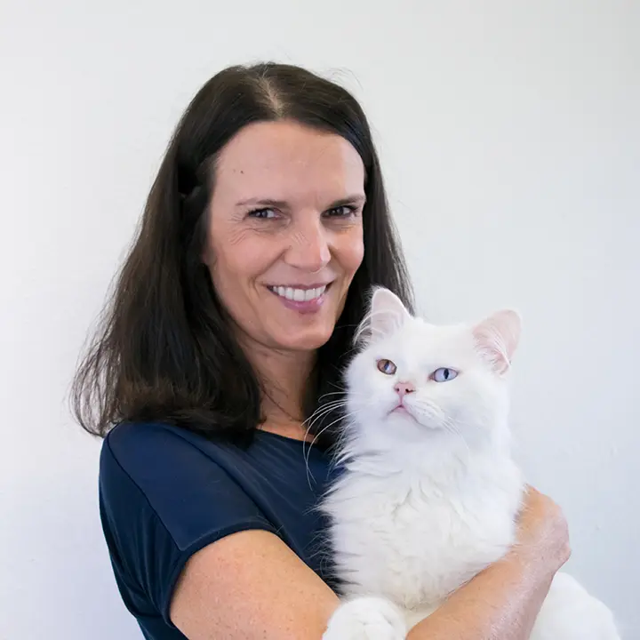 Katzenpsychologe Margit Grisold in Graz